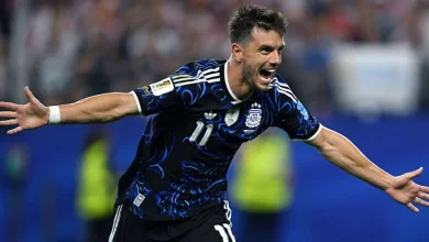 ¡Golazo de Lo Celso! Abrie el marcador a para Argentina con un exquisito cobro de tiro libre