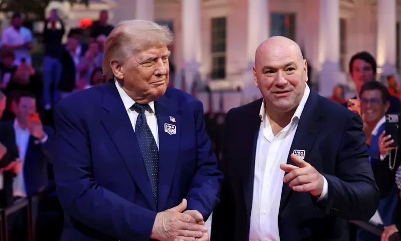 ‘I voted for Obama’: Dana White breaks his silence on ‘disgusting’ incident at Donald Trump’s UFC event