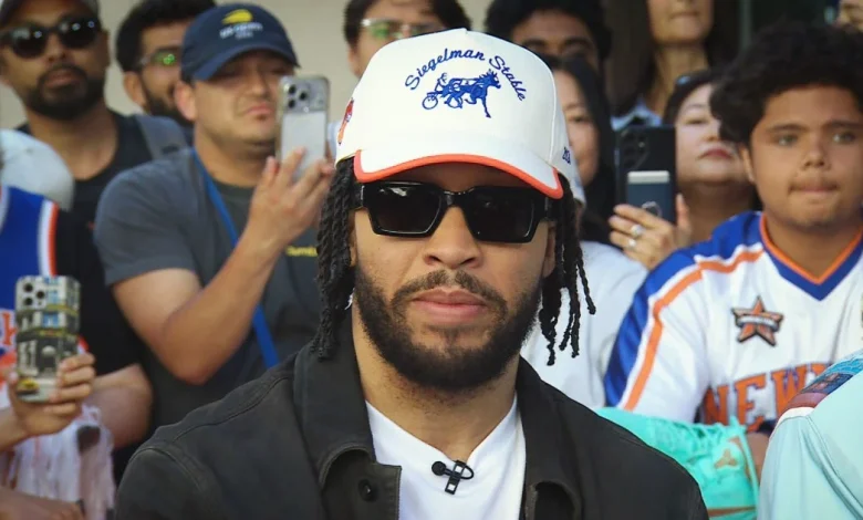 ‘Magical moment’: Knicks celebrate NBA victory back in New York City