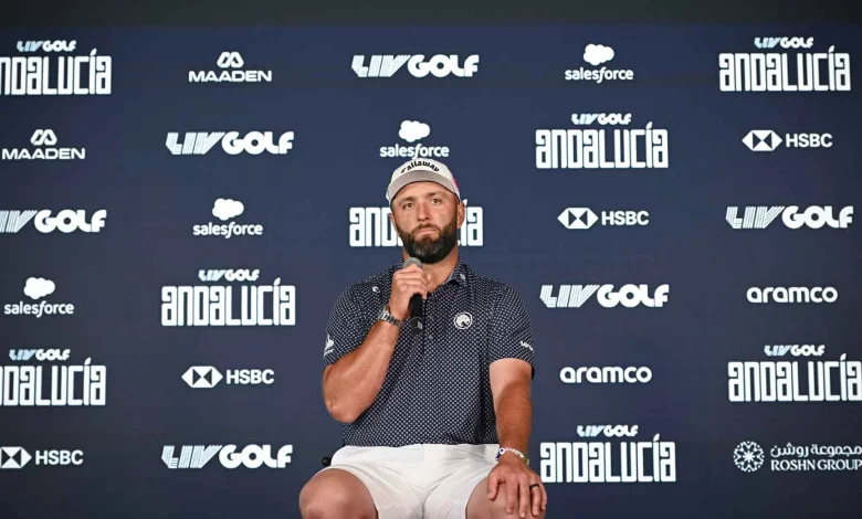 ‘My job is to play golf’: Jon Rahm wants no part in LIV investor push