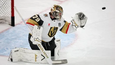 ‘No means no’ chanted at Carter Hart during Stanley Cup Final Game 2