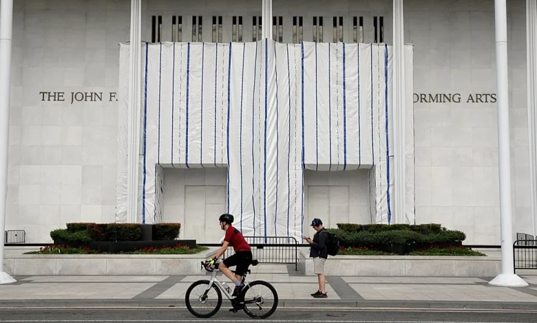 ‘Snowflake’: Donald Trump's Kennedy Center tarp cover-up sparks criticism