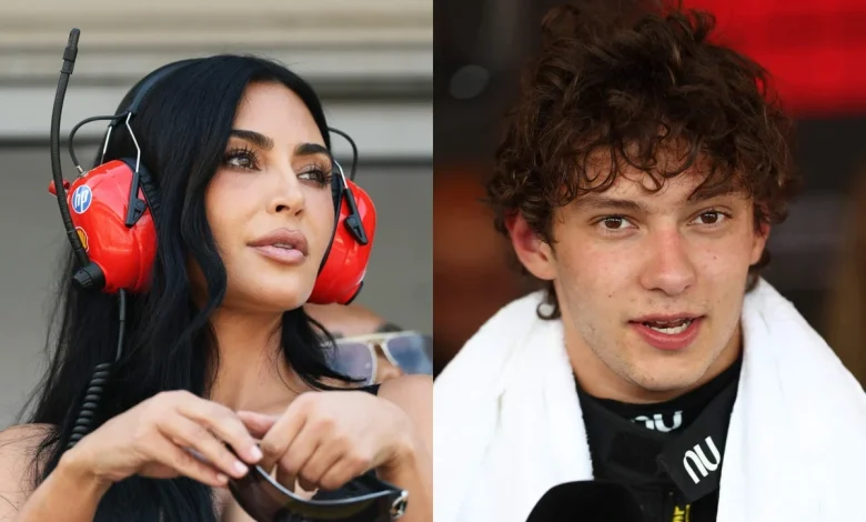 ‘To Kimi from Kim’: Kardashian returns Antonelli’s stolen towel as F1 leader embraces meme moment