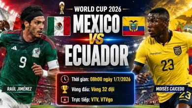 Đội hình ra sân Mexico vs Ecuador: Áp lực lớn ở Estadio Azteca
