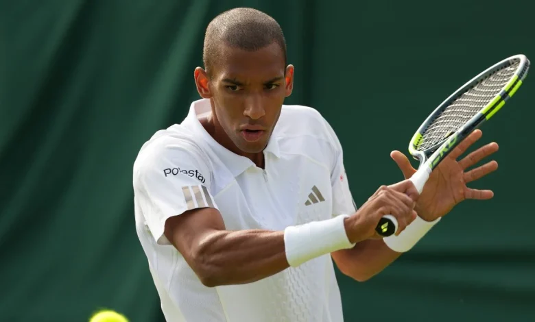 Felix Auger-Aliassime lone Canadian to win on opening day at Wimbledon