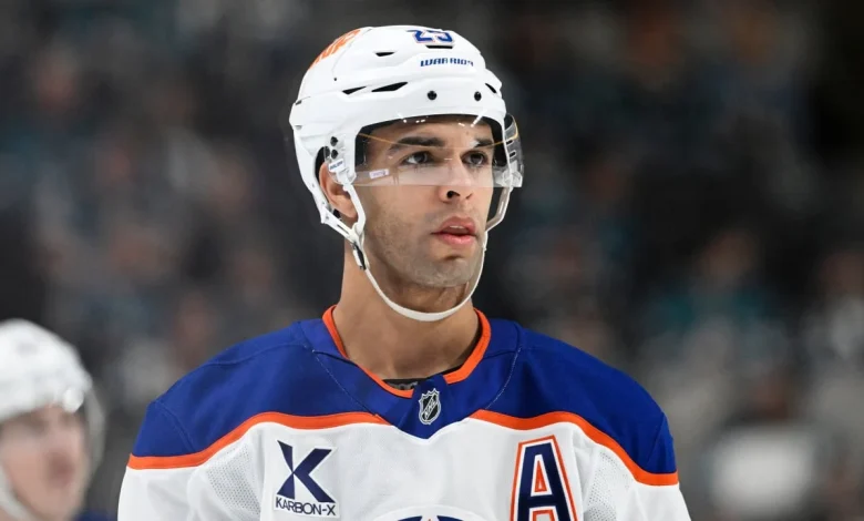 Nurse traded to Sharks by Oilers for Mukhamadullin