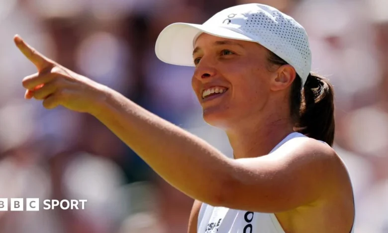 Wimbledon 2026 results: Iga Switek continues title defence with dominant victory over Karolina Pliskova
